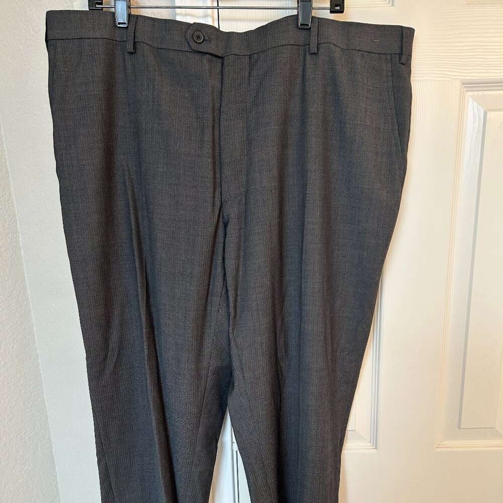 Awearness Kenneth Cole Wool Blend Men's Pants - Charcoal Gray - Size 44